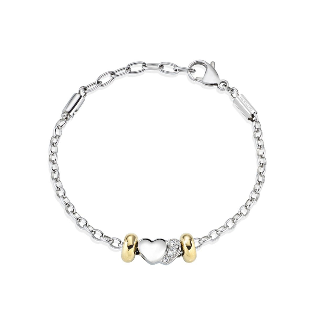Bracelet en acier DROPS argent, MORELLATO