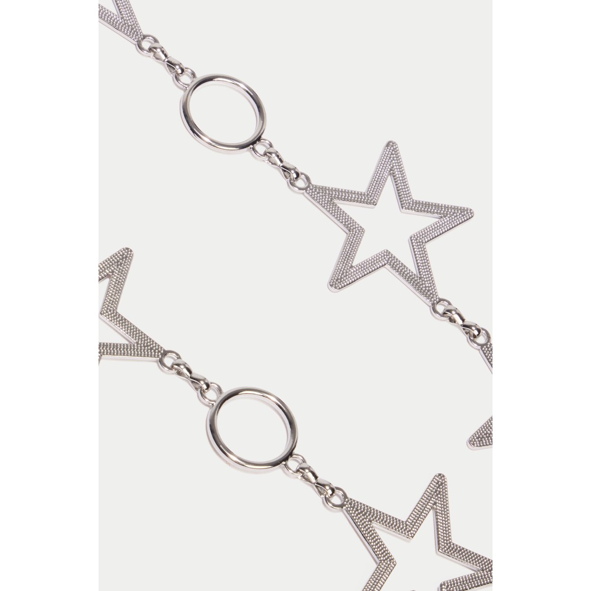 Ceinture fine avec chaîne gris argent, CACHE CACHE