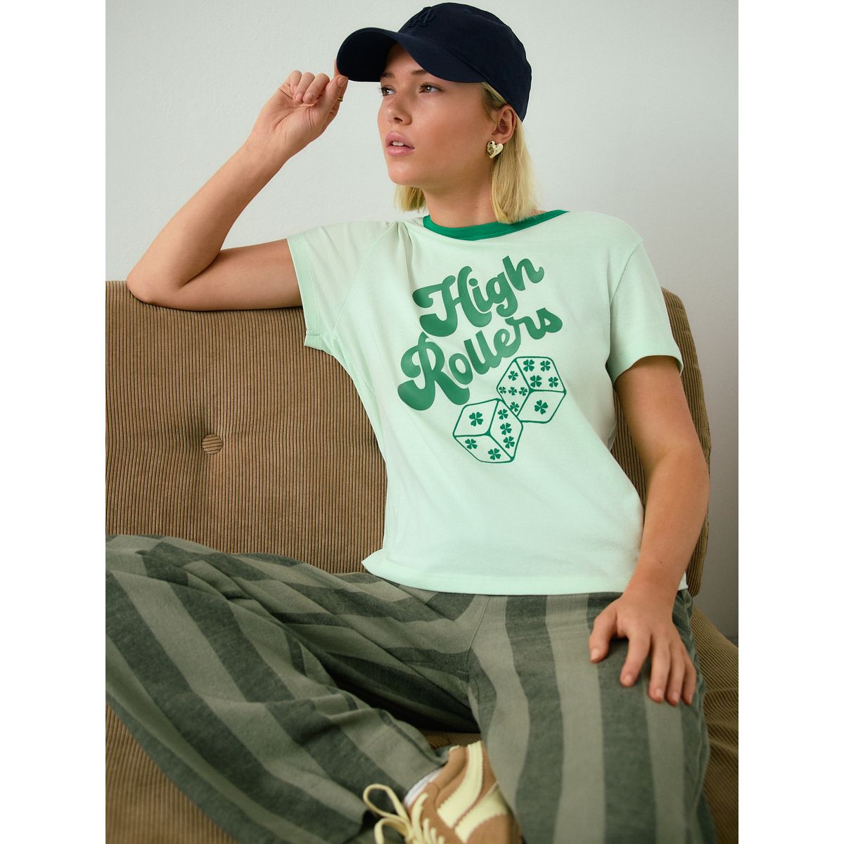 T-shirt à manches courtes st patricks vert, NEXT