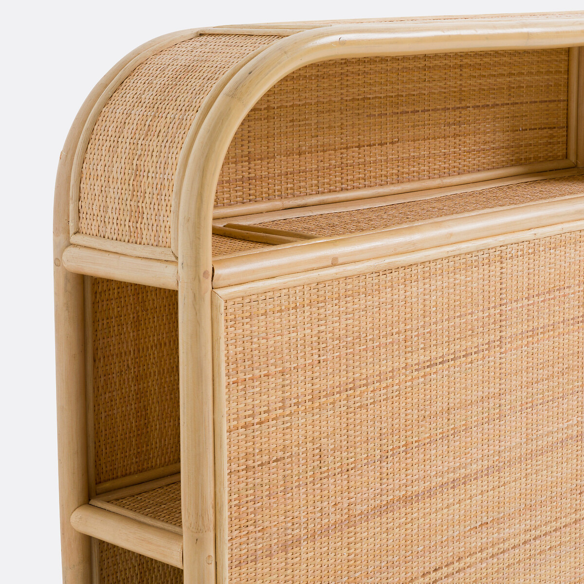 Ladara Rattan Storage Headboard natural, LA REDOUTE INTERIEURS
