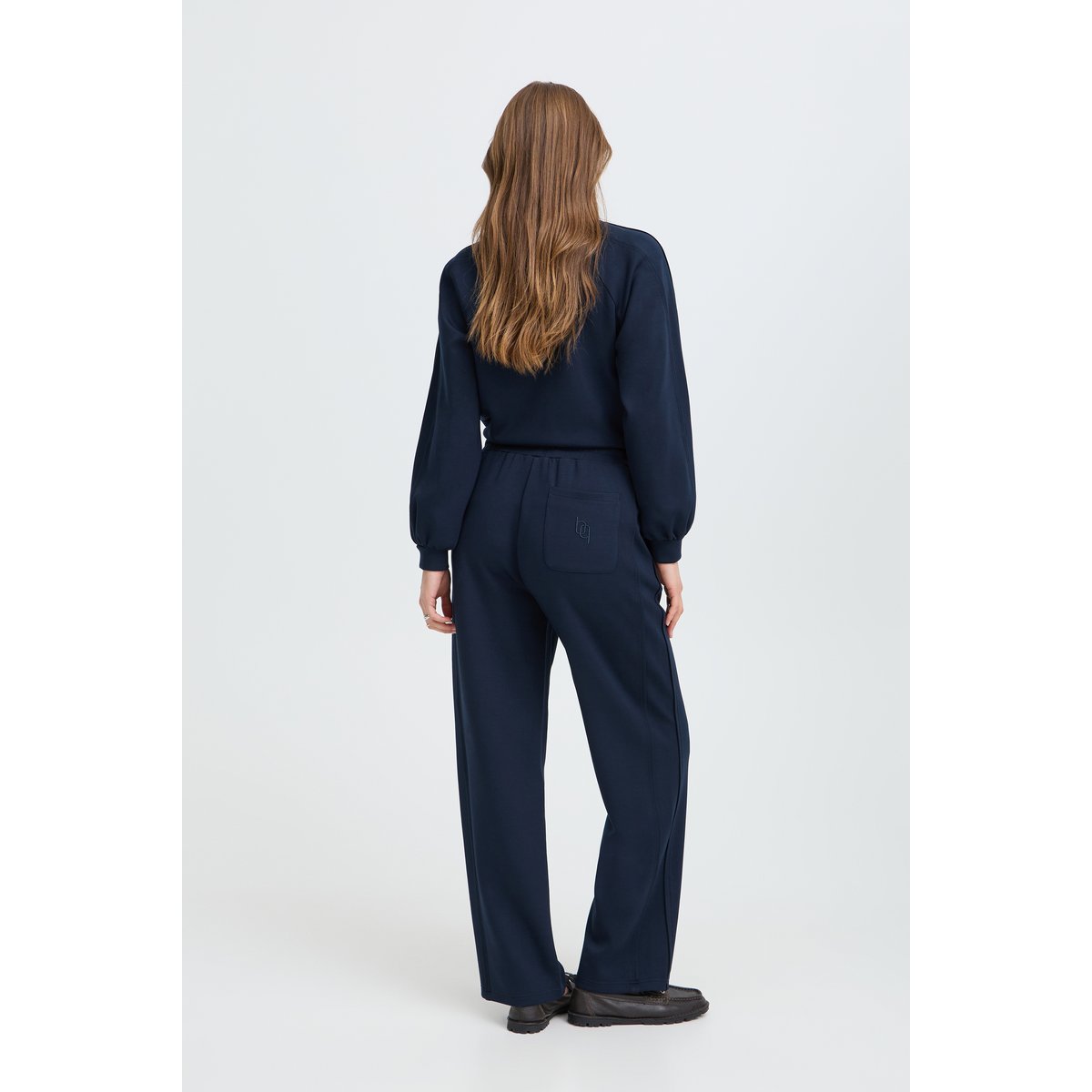 Pantalon de jogger évasé dark sapphire, B.YOUNG