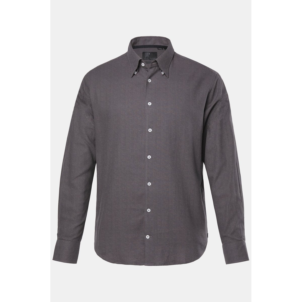 Chemise en flanelle, mprimé all-over noir, JP1880