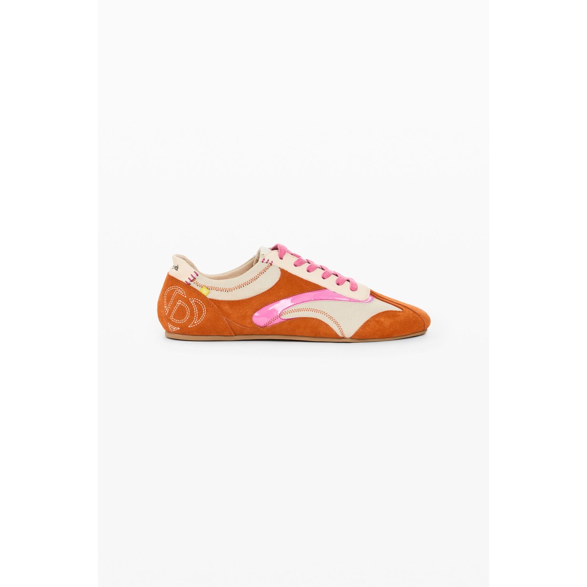 Baskets bicolores orange, DESIGUAL