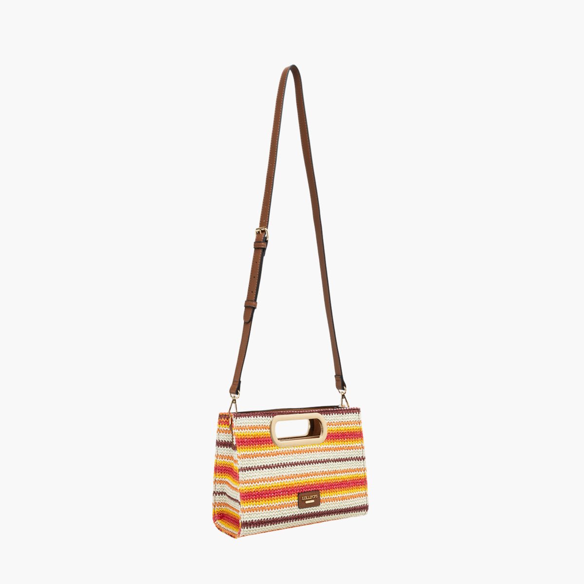 Petit sac shopper Sartene orange, LOLLIPOPS
