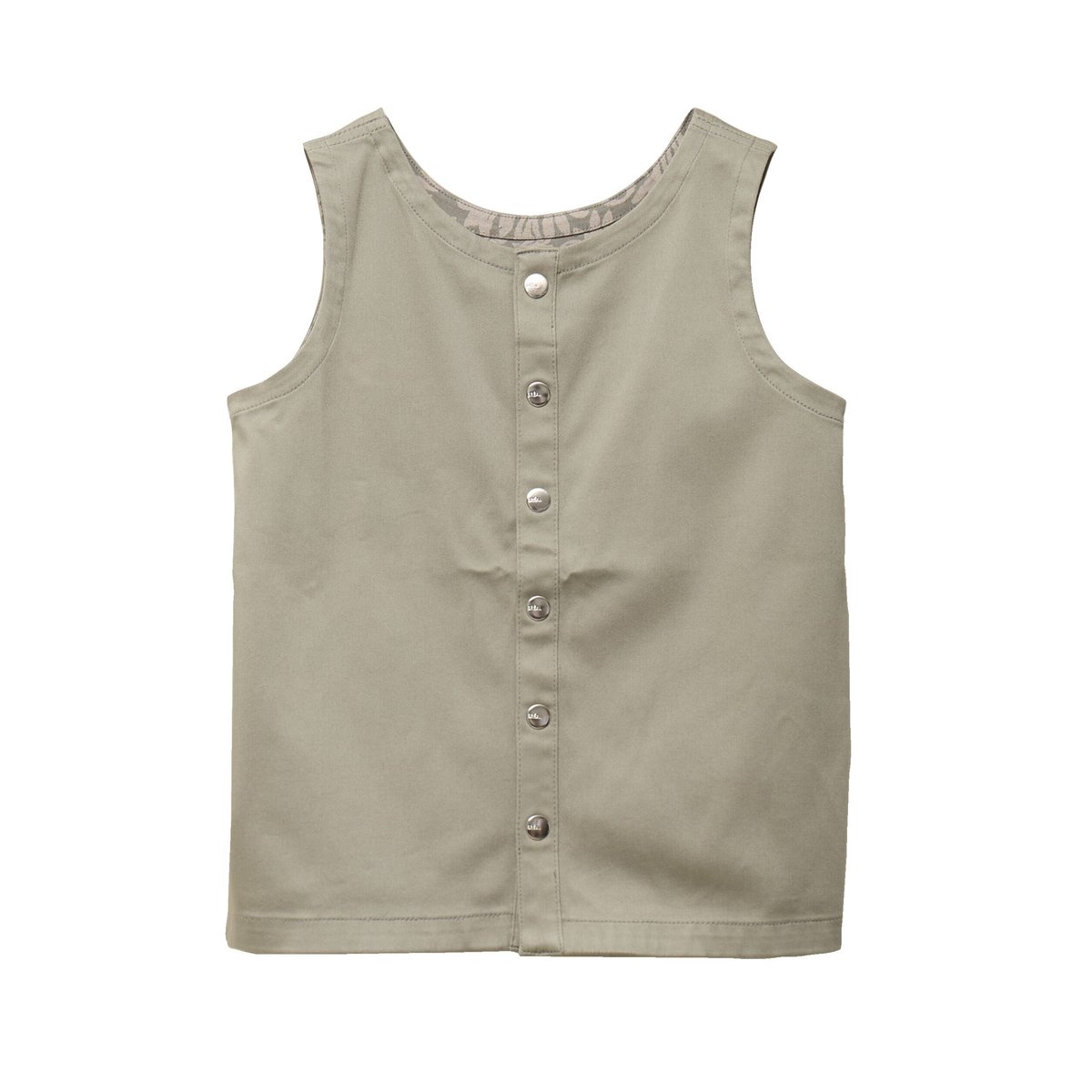 T-shirt réversible sans manches vert clair, BREAL