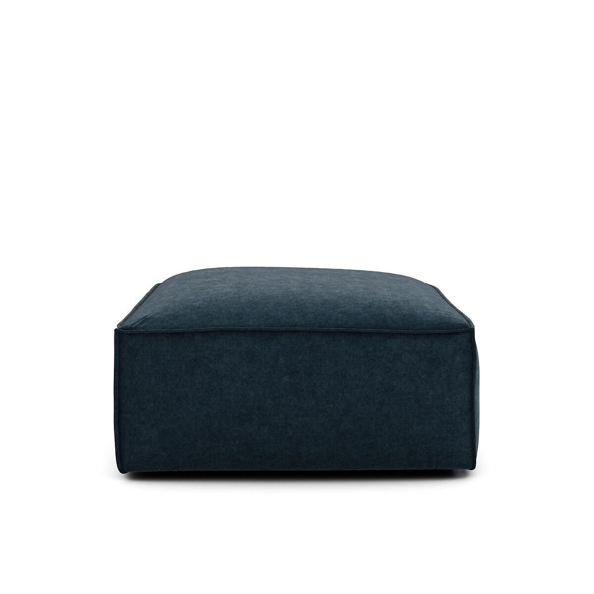Pouf modulable velours texturé, Seven ocre, LA REDOUTE INTERIEURS