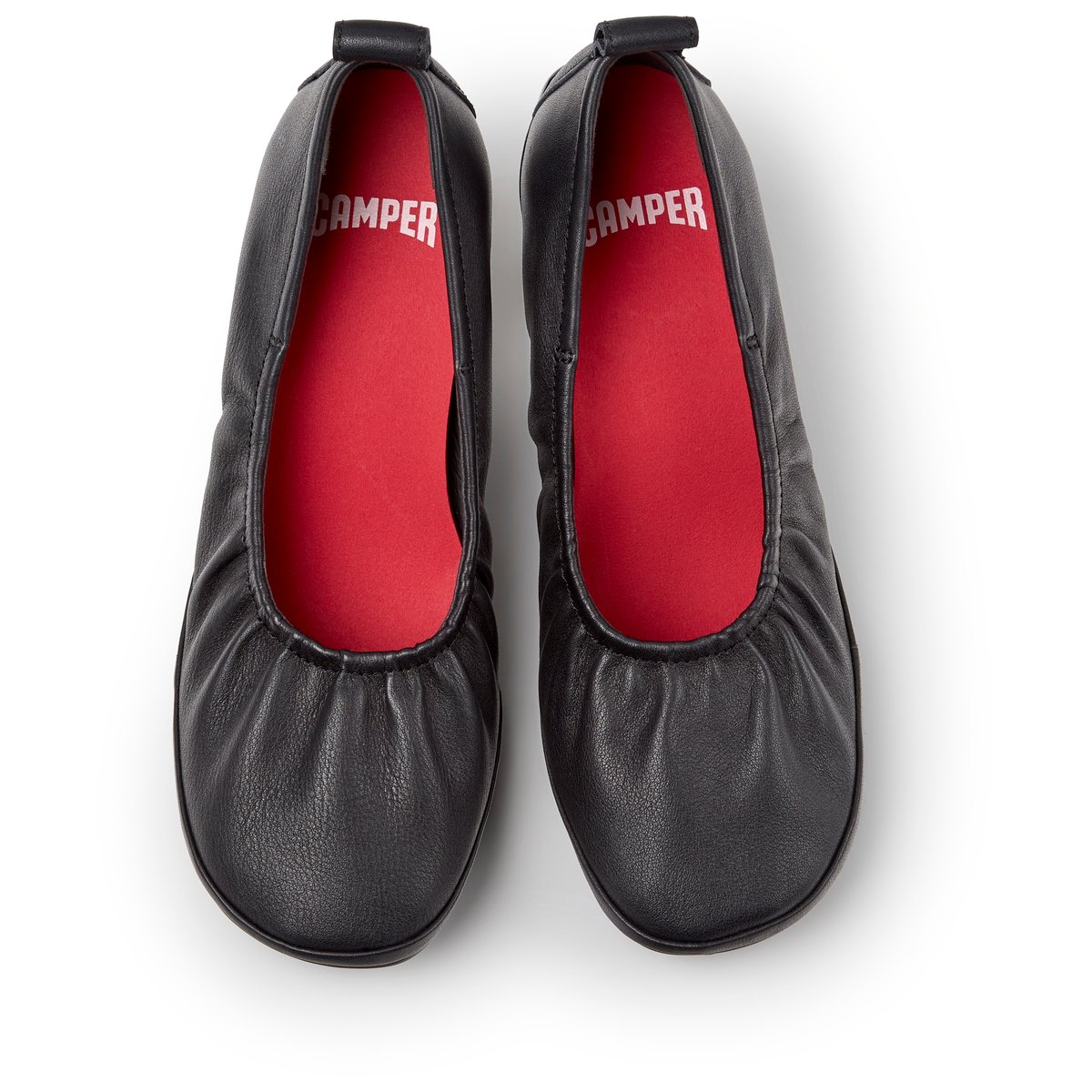 Escarpins Right Left Smooth Leather noir 001, CAMPER