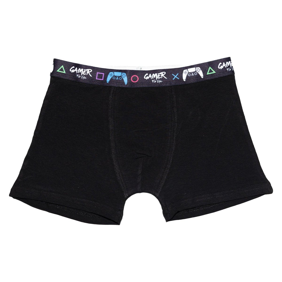 Boxers gris / gris foncé / rouge / bleu roi / noir, FLOSO