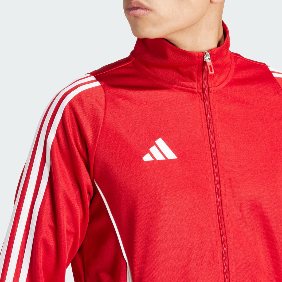 Veste d'entraînement Tiro 24 team power red 2 / white, adidas Performance