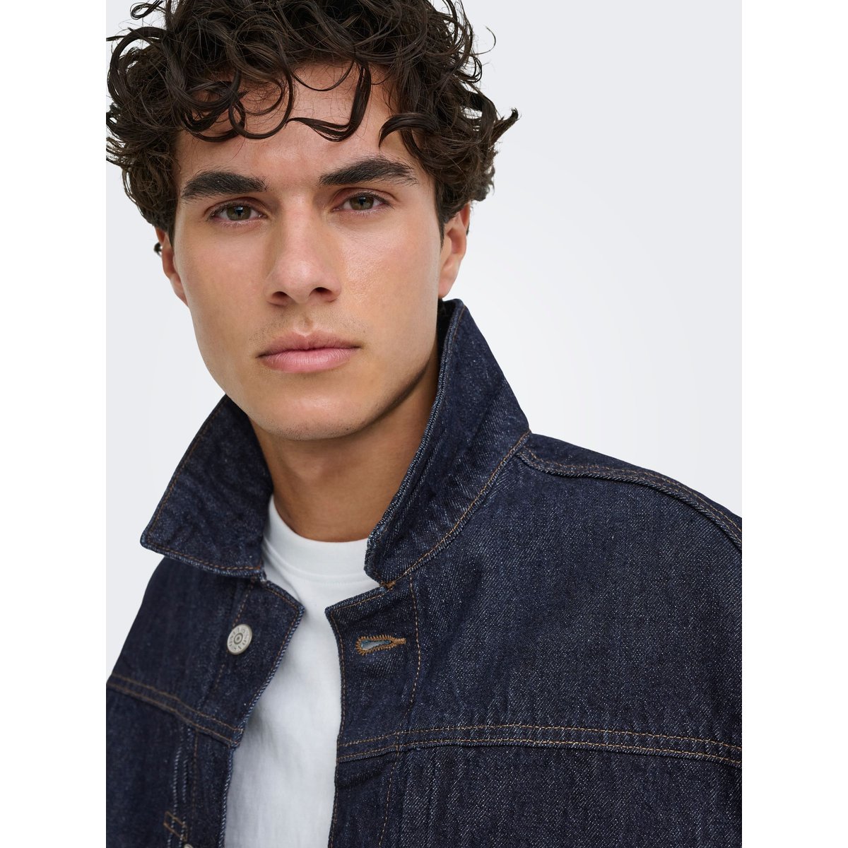Veste En Jean dark blue denim, ONLY & SONS