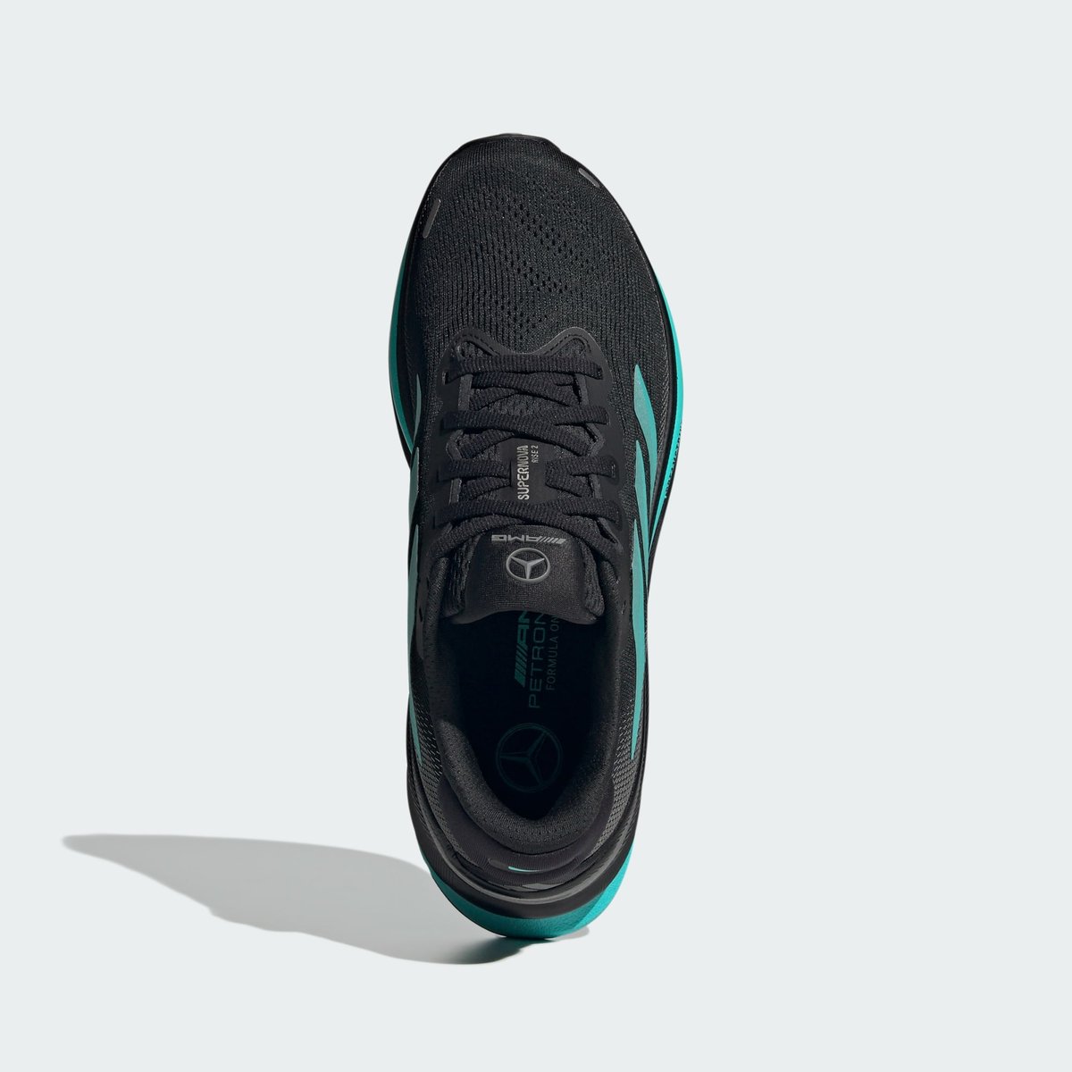 Chaussure Supernova Rise 2 Mercedes - Amg Petronas Formula One Team Chaussure Supernova Rise 2 Mercedes - Amg Petronas Formula One Team core black / semi mint rush / iron metallic, adidas Performance