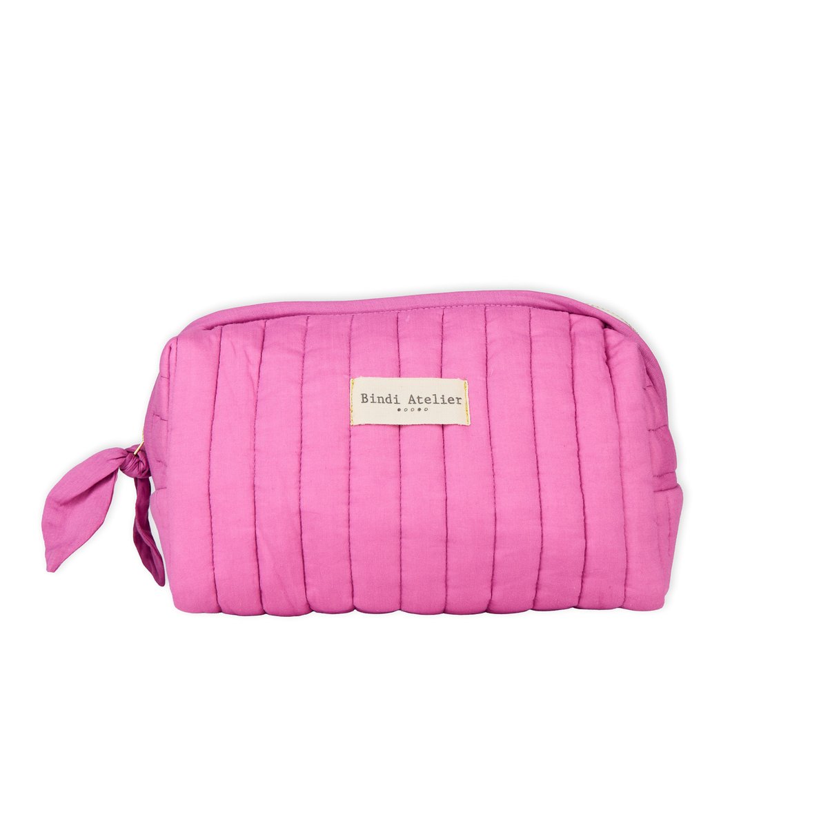 Trousse maquillage Pivoine rose pivoine, BINDI ATELIER