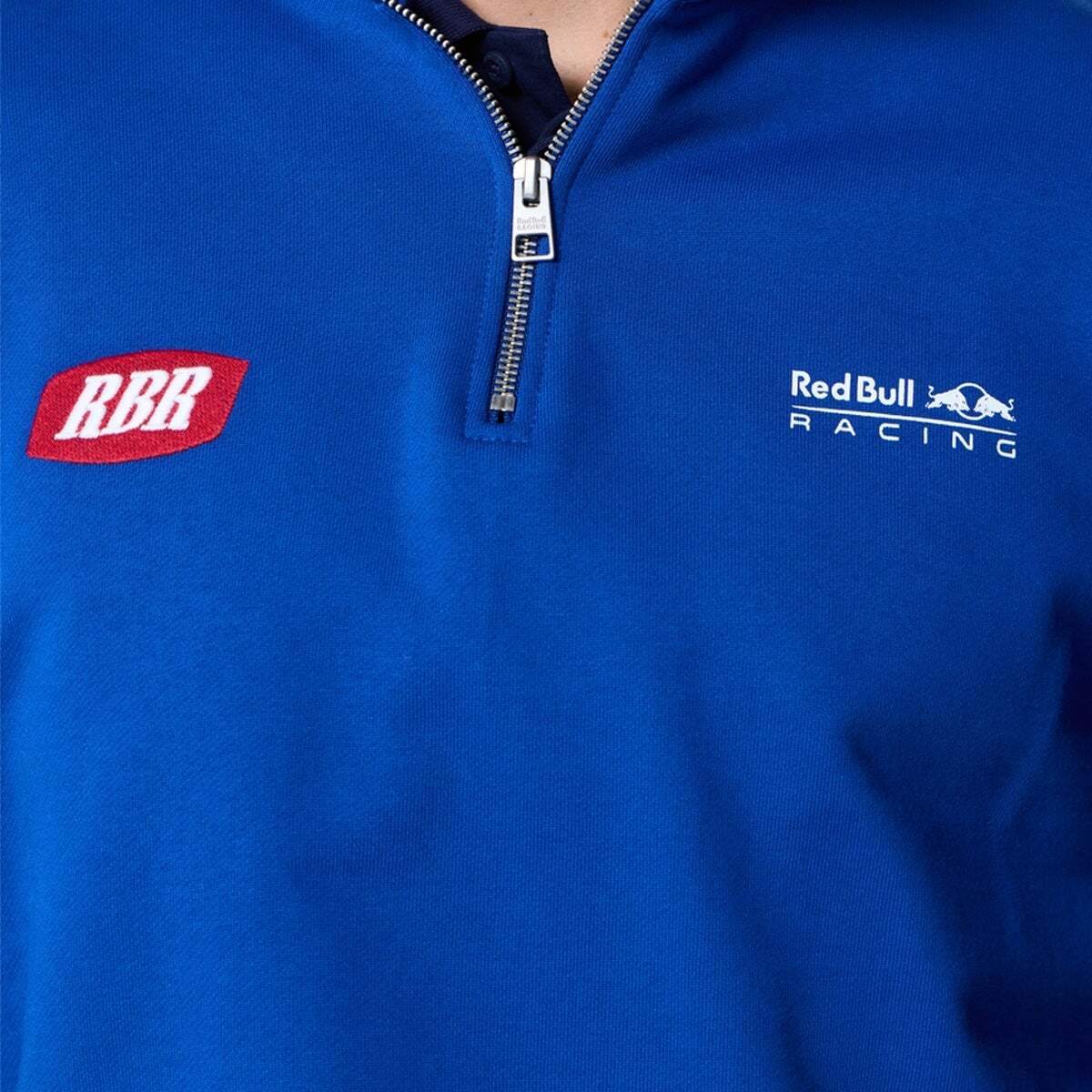 Red Bull Racing Sweat À Demi-Fermeture Éclair Coupe Décontractée bleu électrique, PEPE JEANS