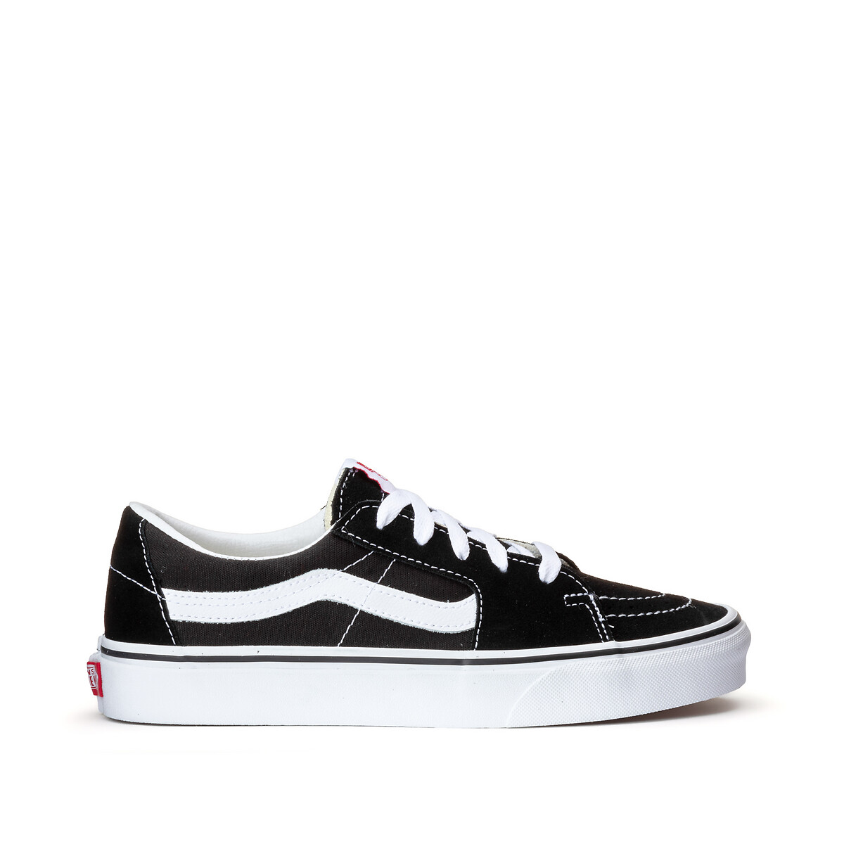 Baskets cuir SK8-Low noir, VANS