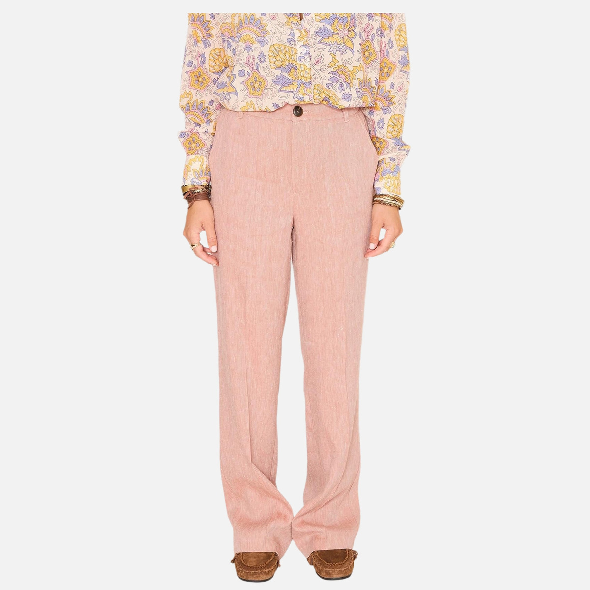 Pantalon PALITO terracotta, MKT STUDIO
