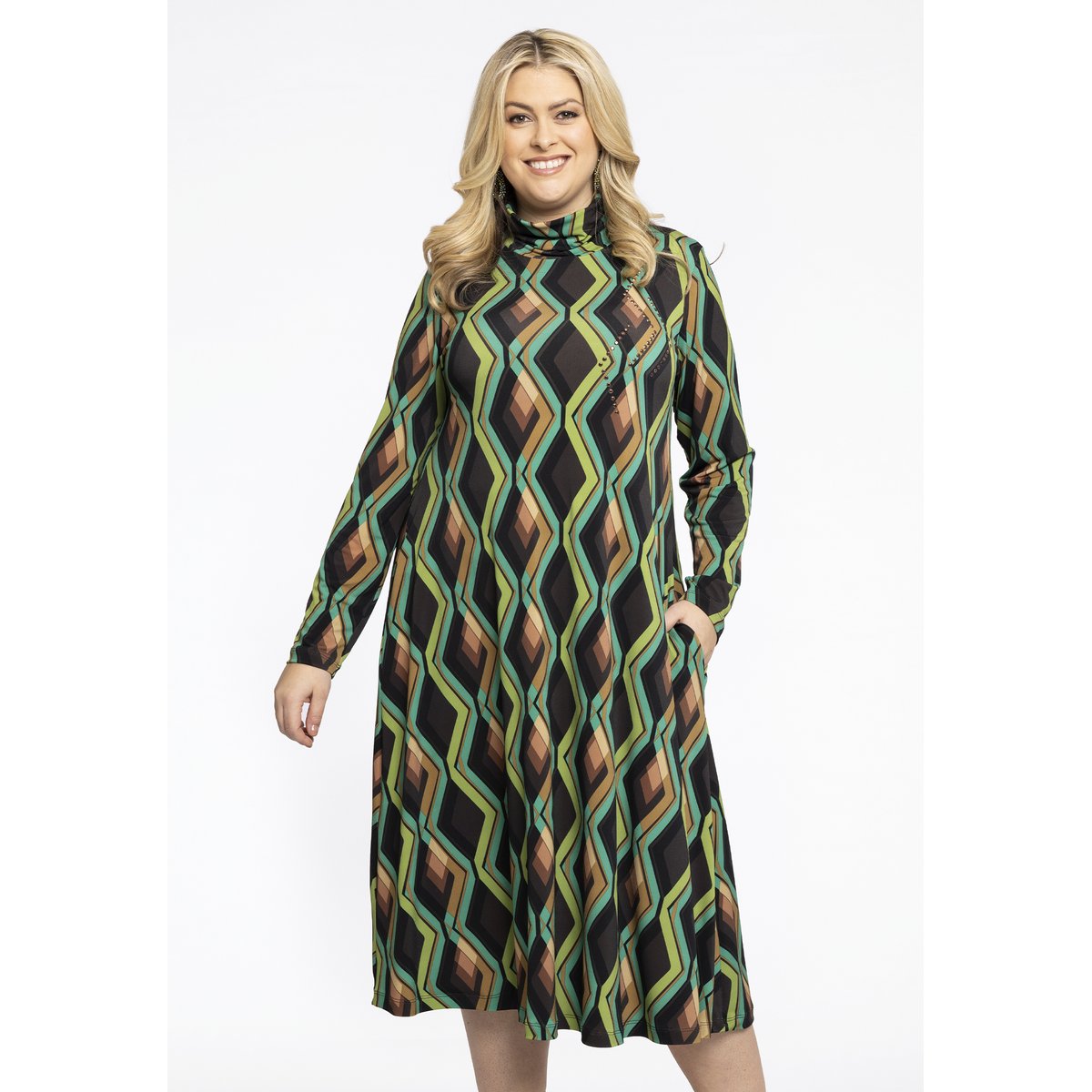 Robe ornements marron, YOEK