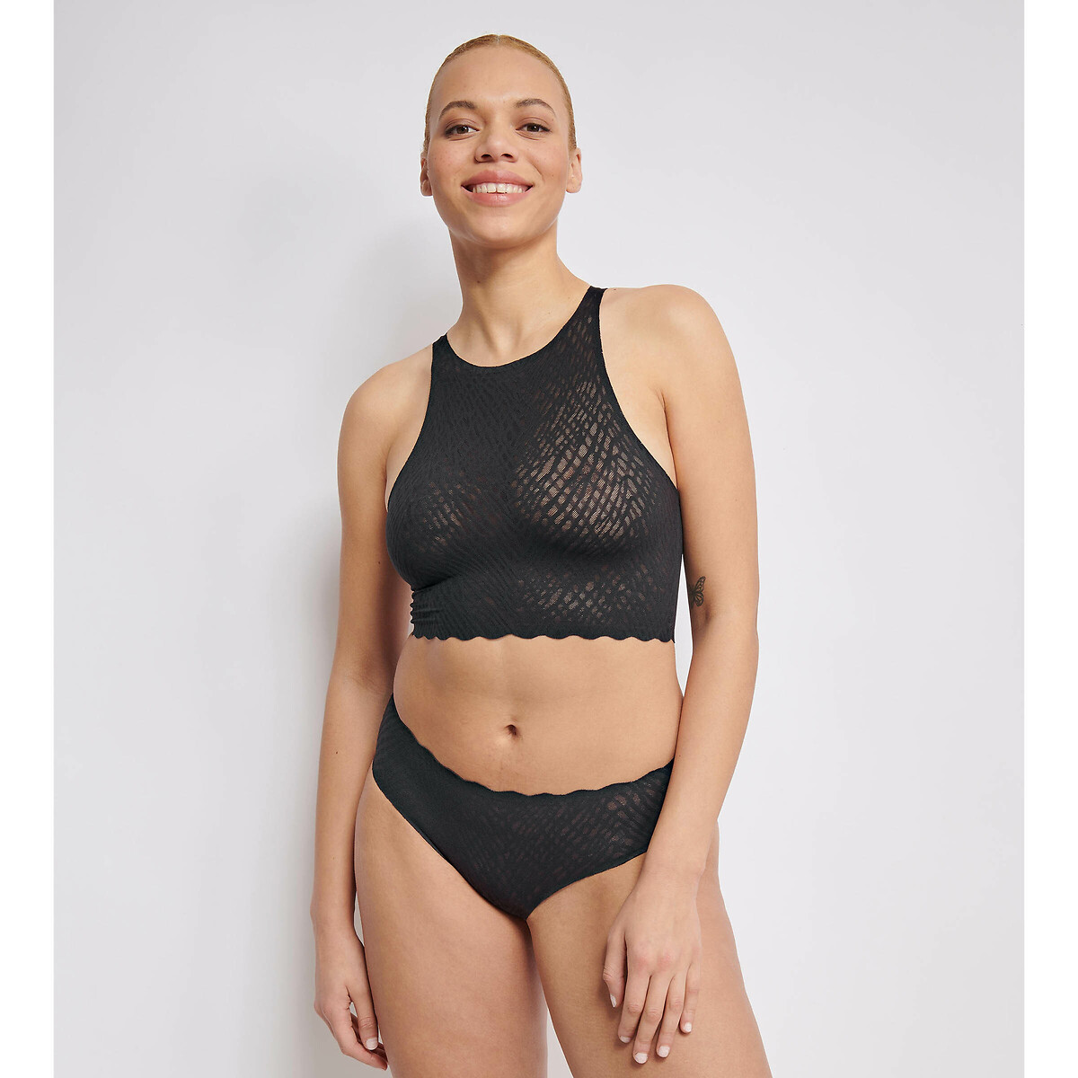 Shorty Zero Feel Bliss noir, SLOGGI