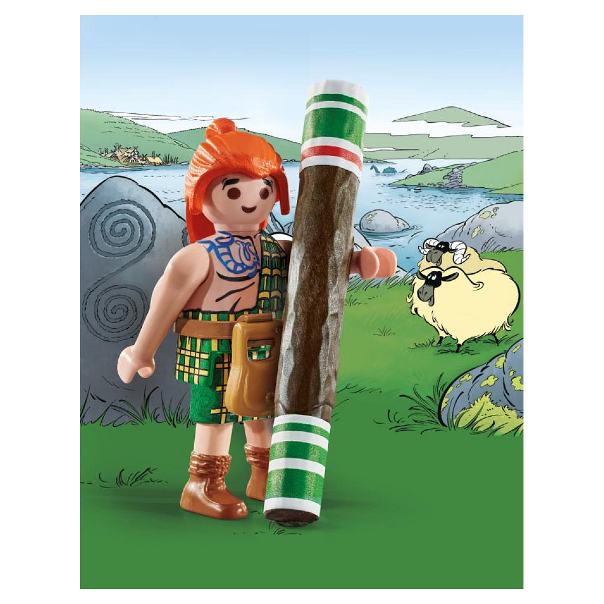 71547 Personnage Asterix : Mac oloch couleur unique, PLAYMOBIL