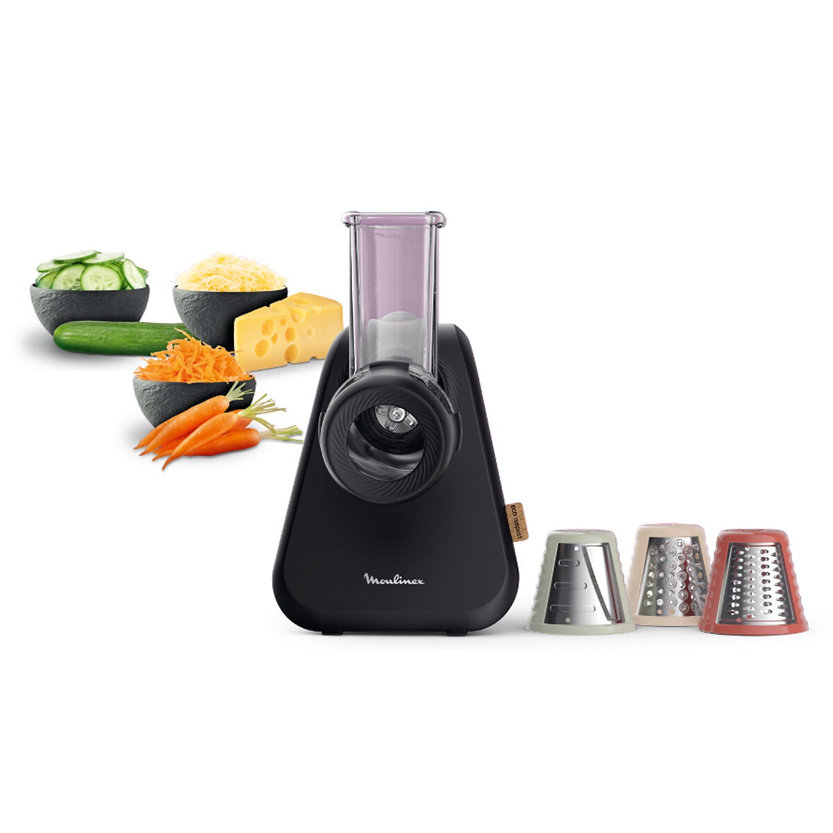 Fresh Express Eco Respect DJ77EN10 noir, MOULINEX
