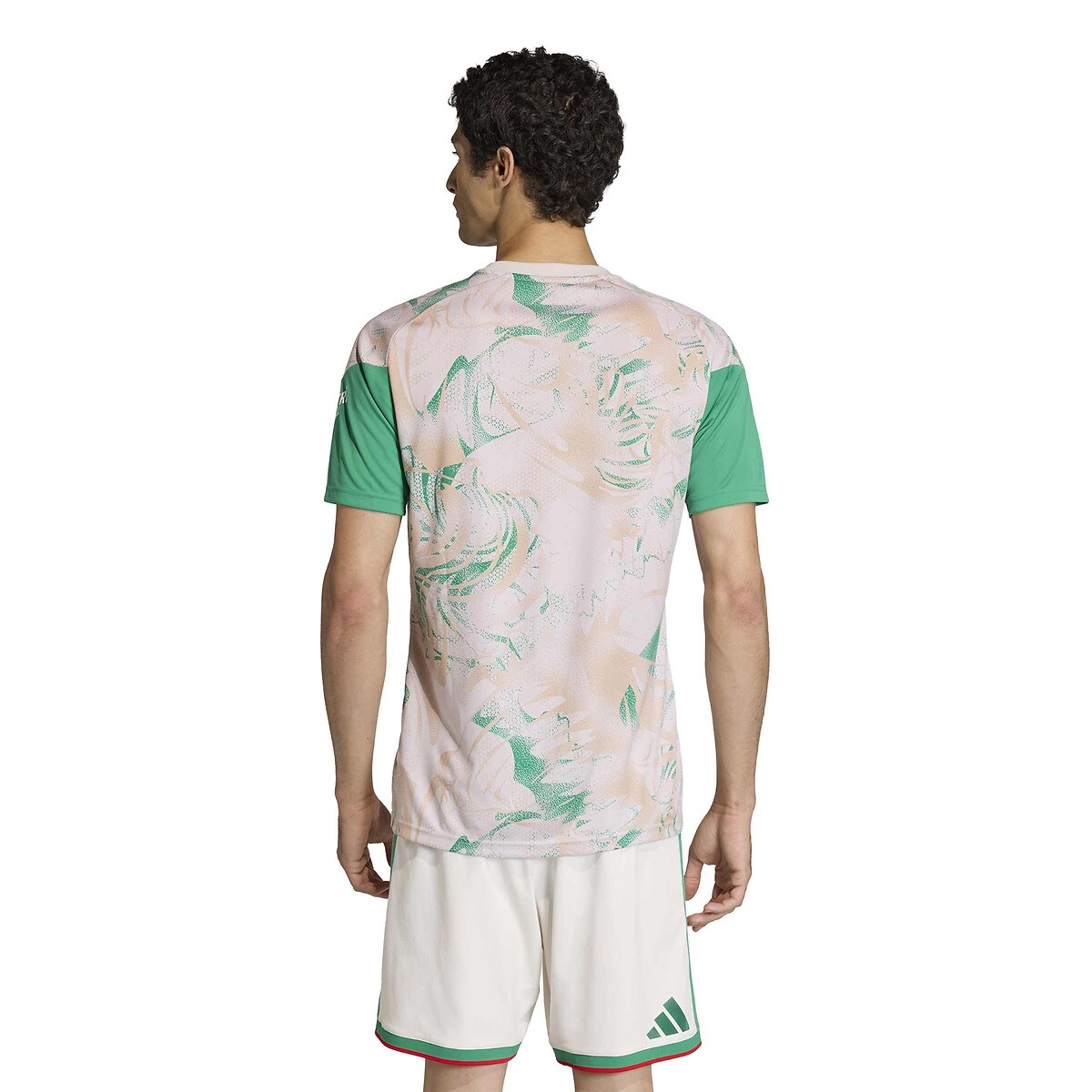 Aufwärmshirt Home Algerien, Weltmeisterschaft 2026 beige, adidas Performance
