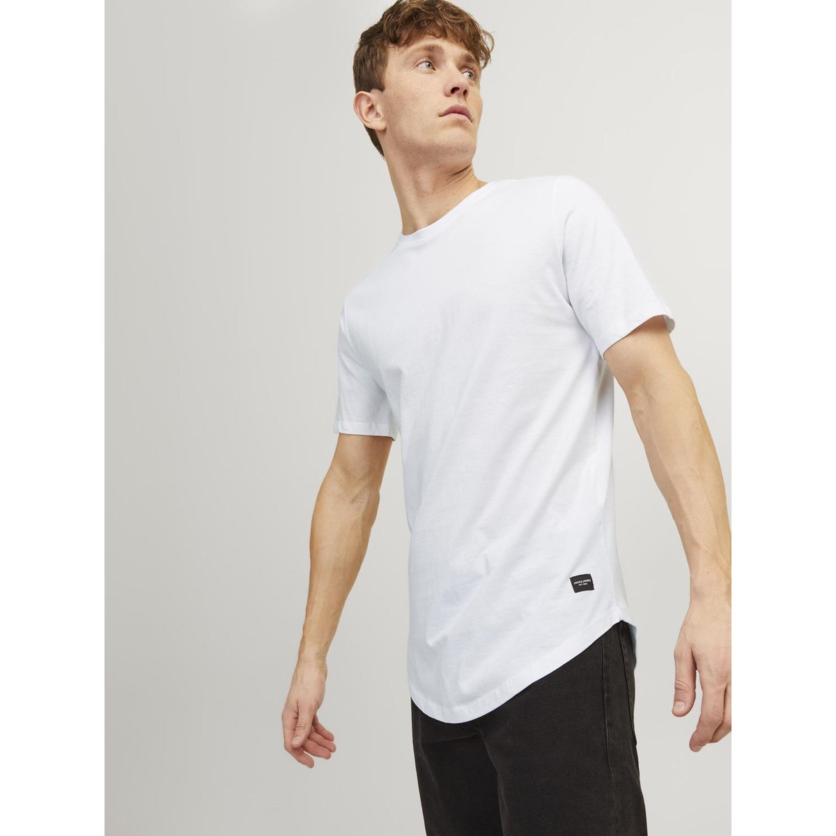 T-Shirt white, JACK & JONES