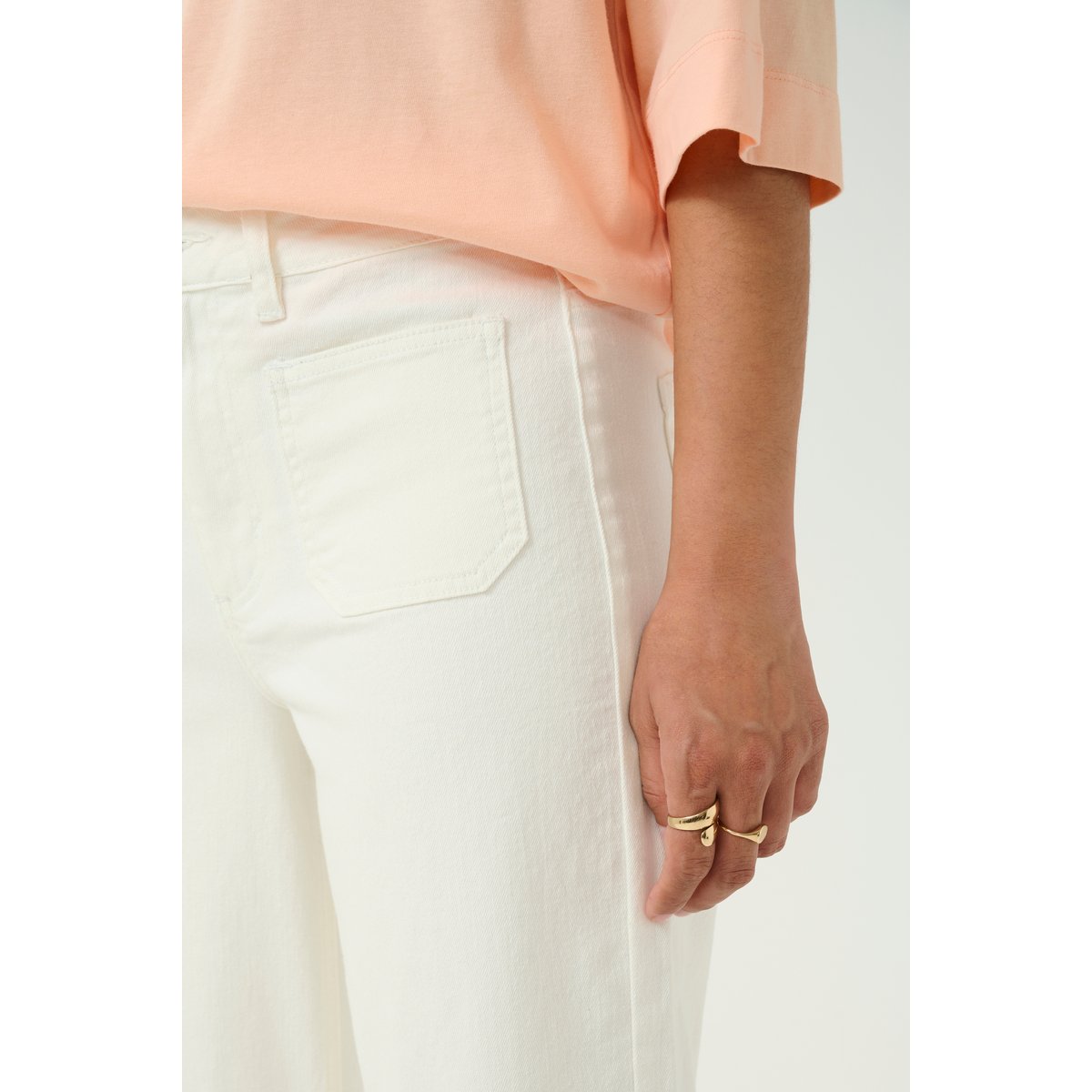 Jeans blanc, KAFFE
