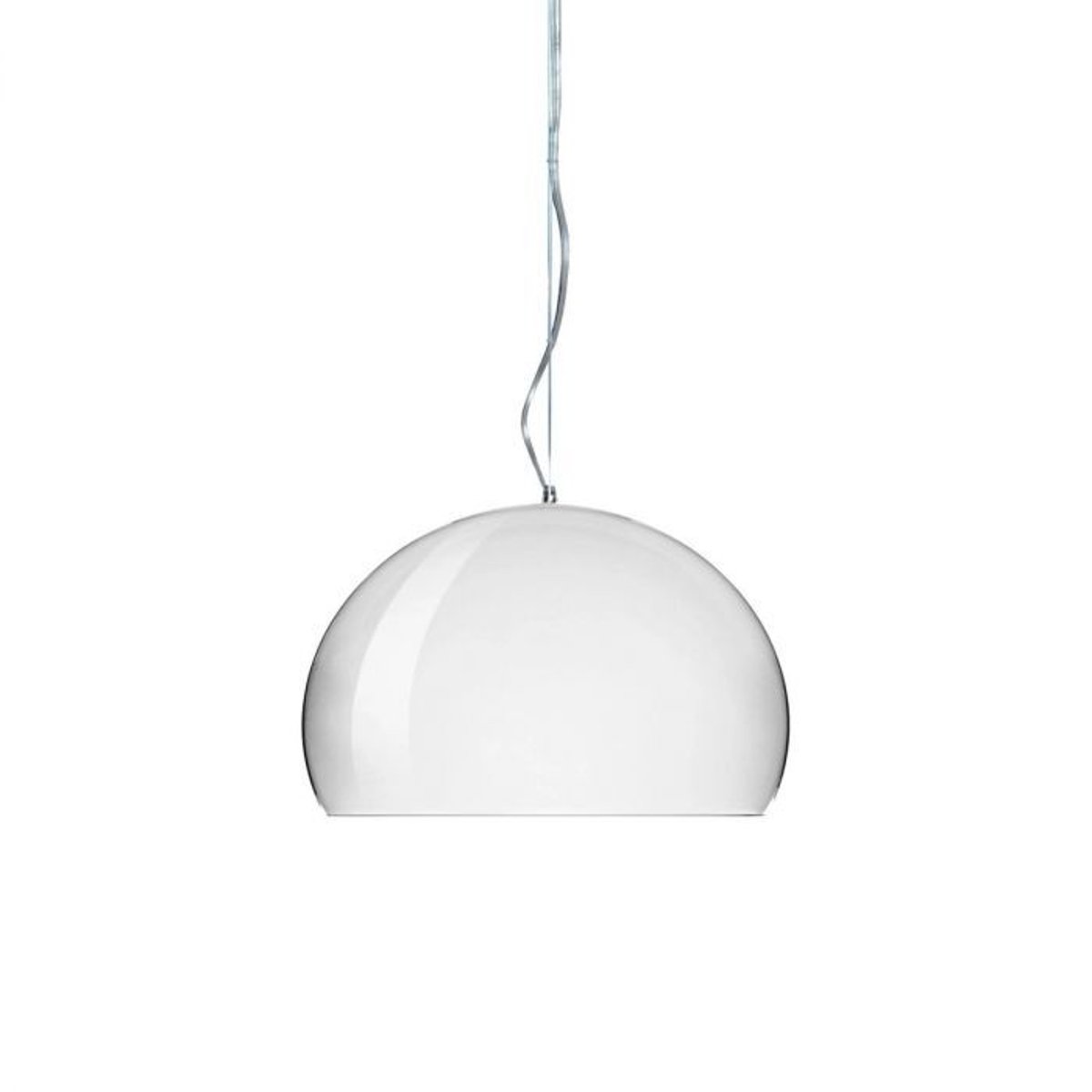Suspension en plastique FL/Y chrome, KARTELL