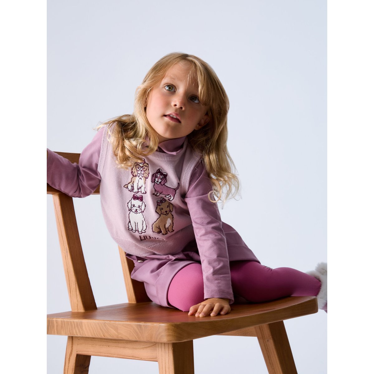 Gilet jacquard rose, LIU JO