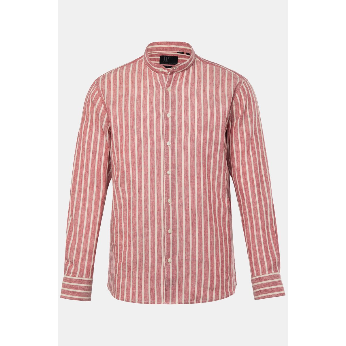 Chemise en lin mélangé terre, JP1880