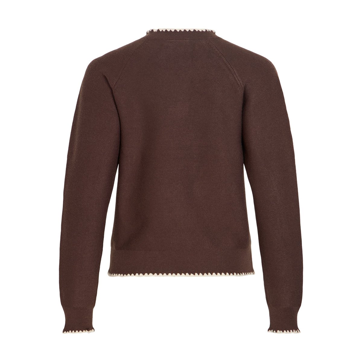 Pull En Maille marron - coffee bean1, VILA
