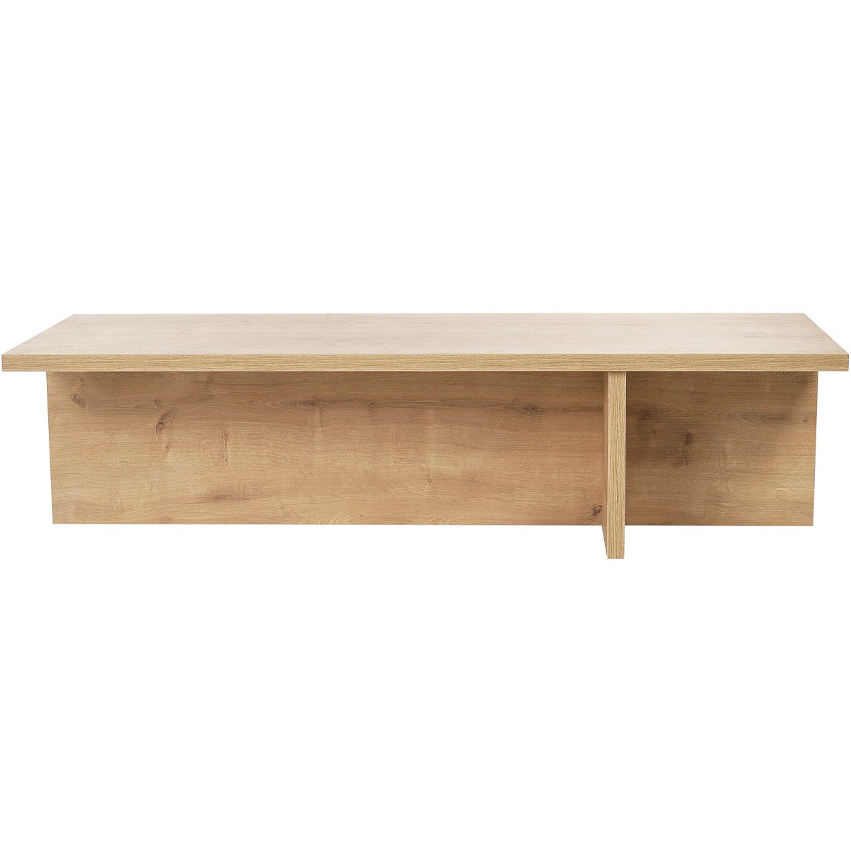 Table basse rectangulaire - ARDEN chêne clair, HOMIFAB