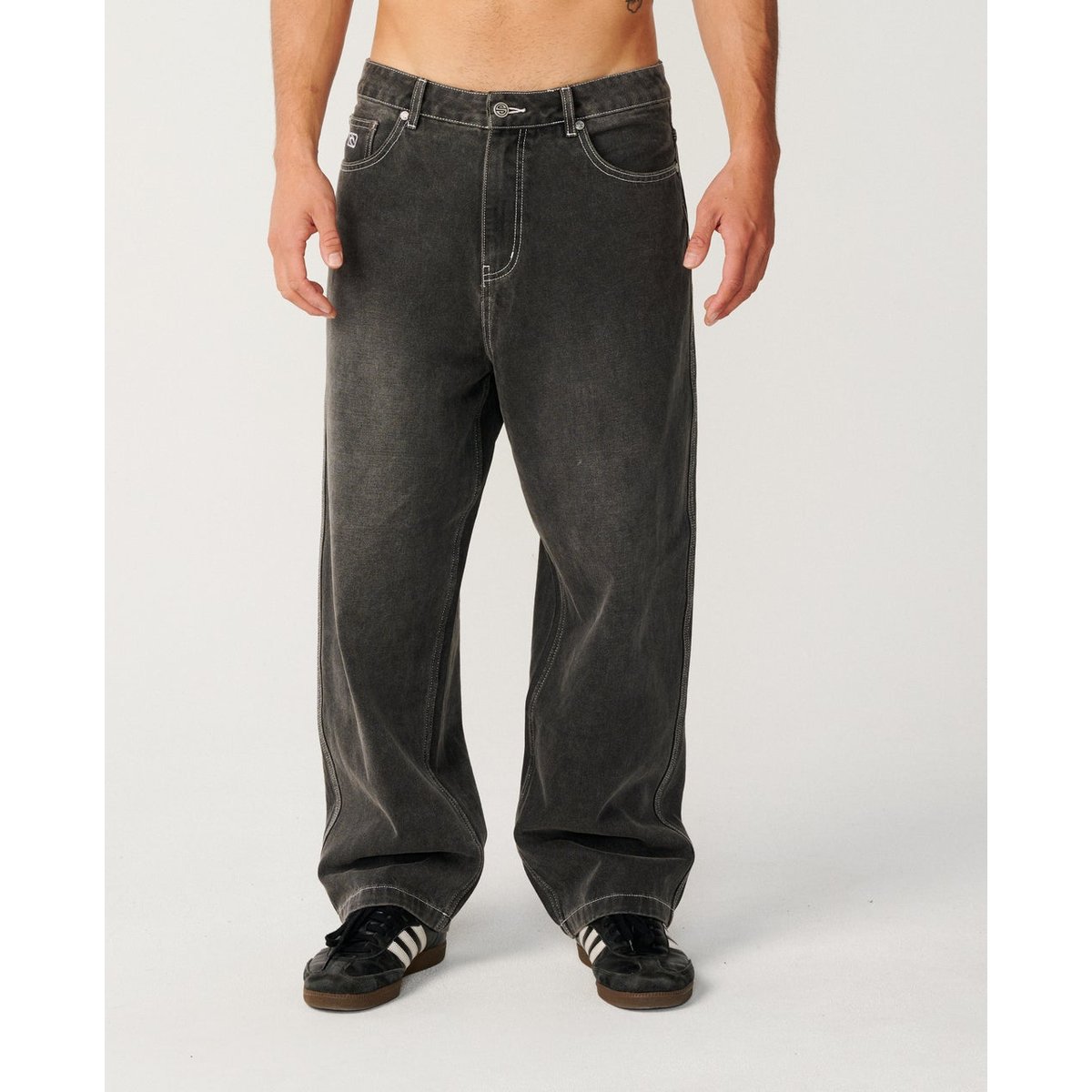 Jeans ARCHIVE DIRTY DENIM washed grey, RIP CURL