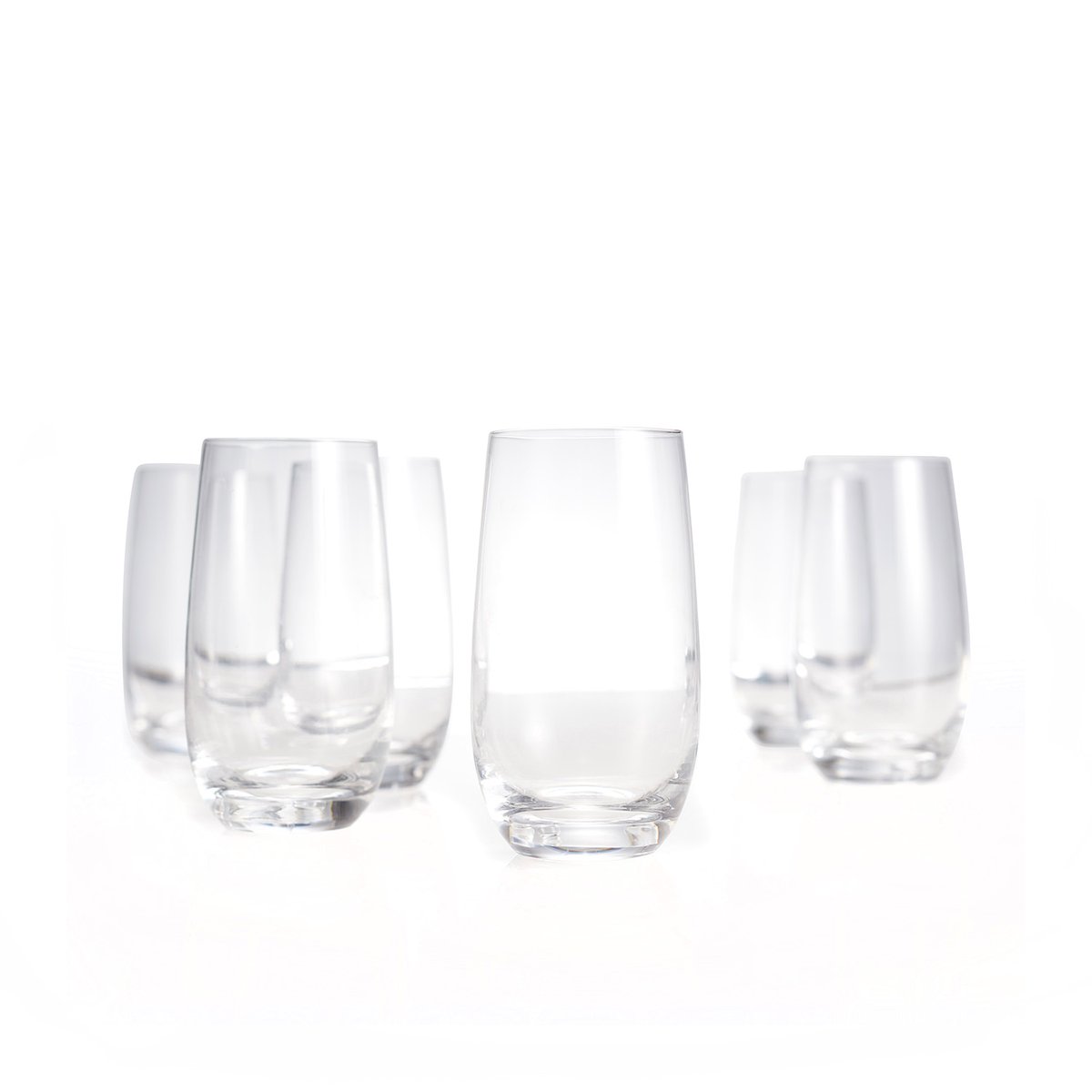 Lot de 6 verres long drink CUVEE transparent, SALT & PEPPER