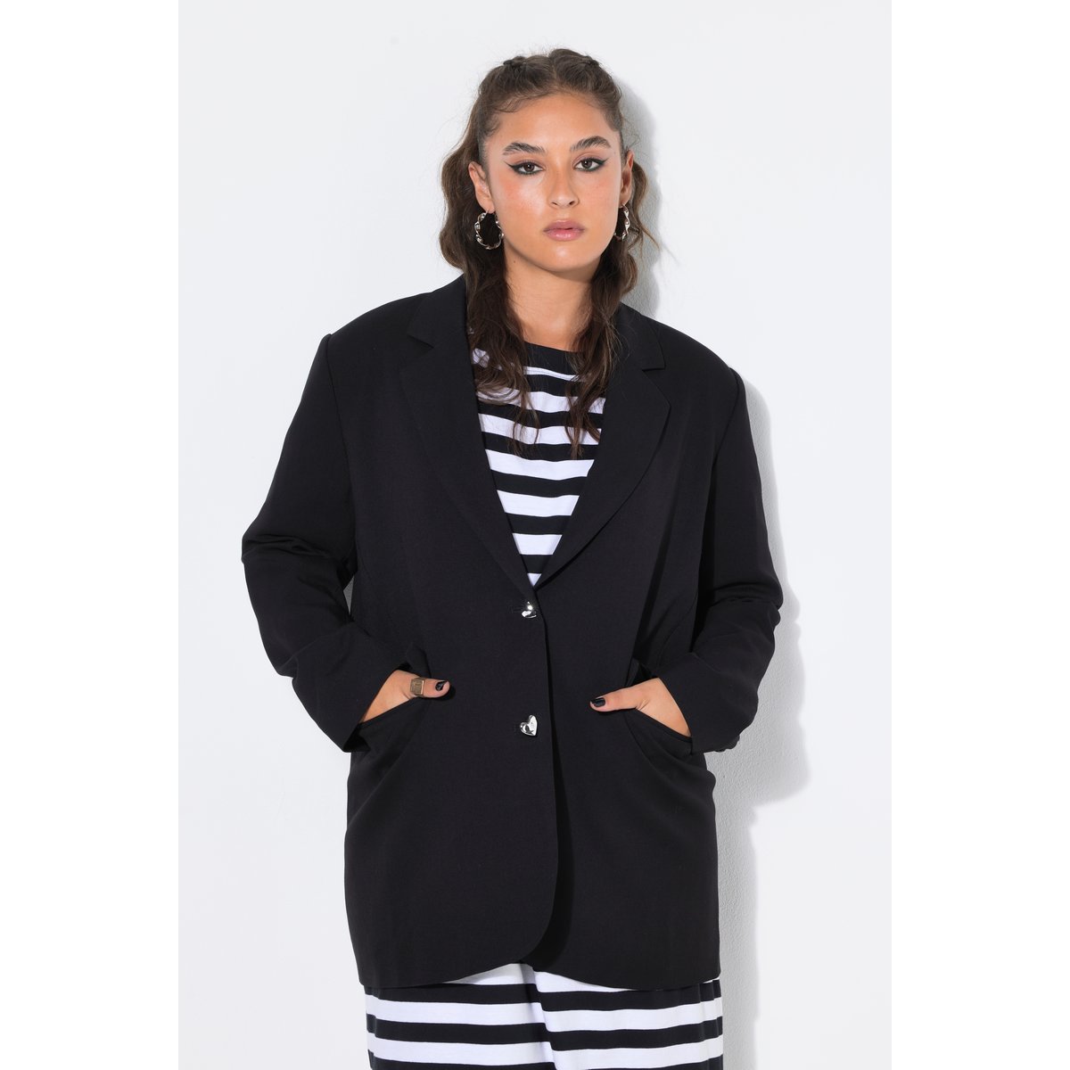 Blazer oversize noir, STUDIO UNTOLD