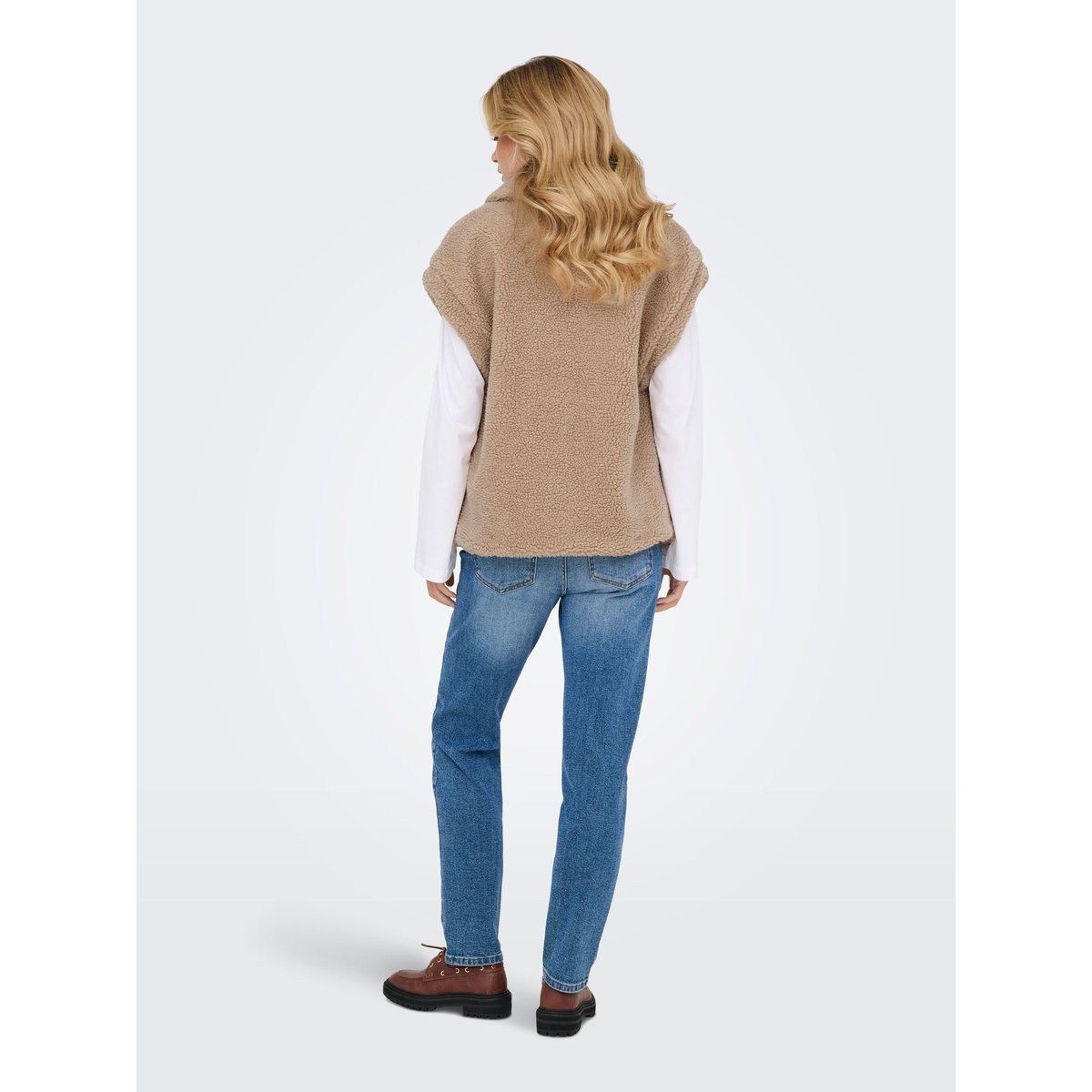 Gilet En Peluche stucco, JDY