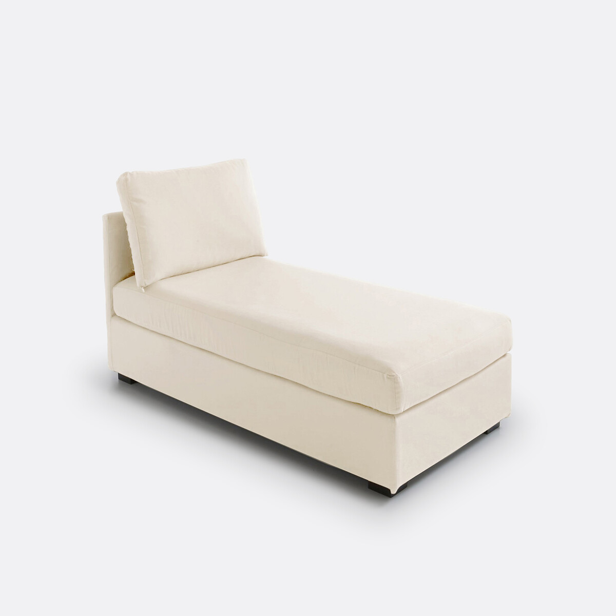 Longchair katoen, Robin ecru, SO'HOME