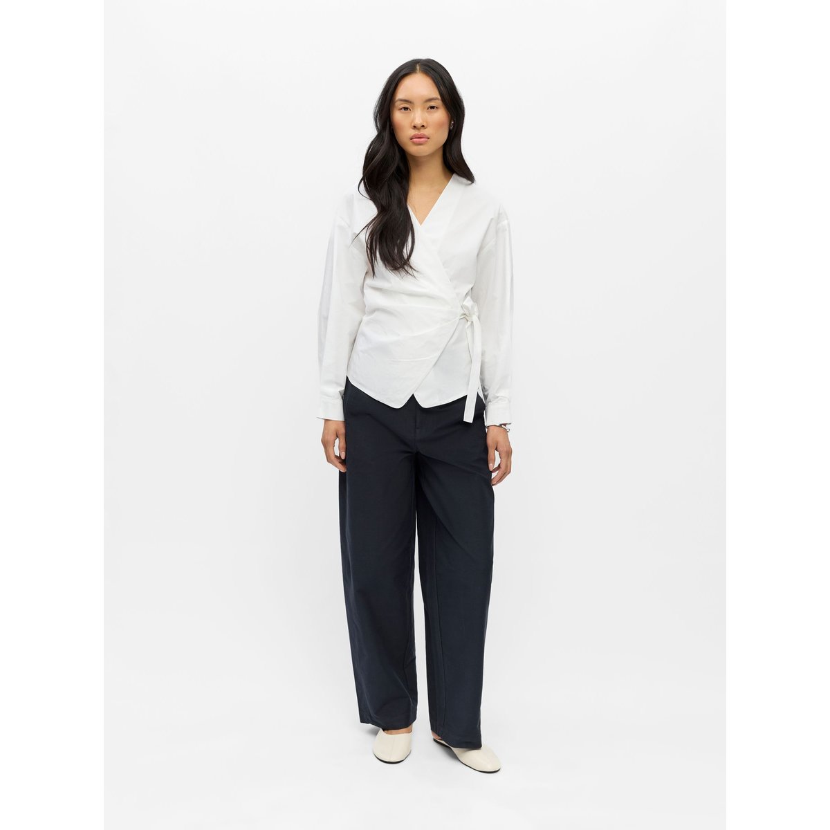 Blouse blanc - cloud dancer1, OBJECT