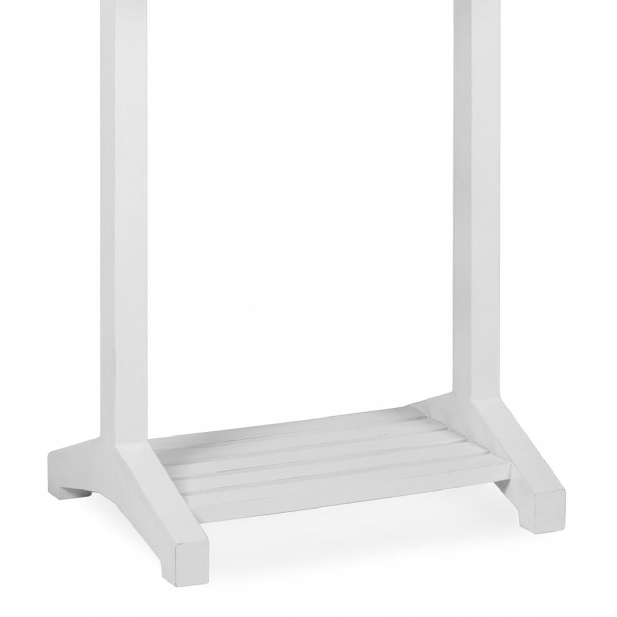 Valet de chambre 2 tiroirs bronze - MÉLICIA blanc, DECORATION D’AUTREFOIS