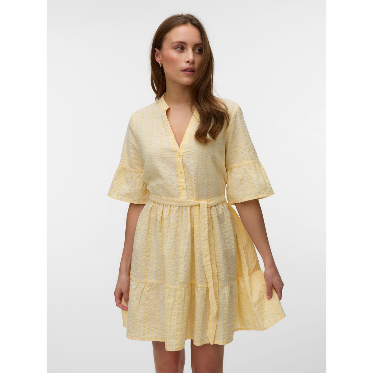 Robe jaune - golden haze 1, VERO MODA