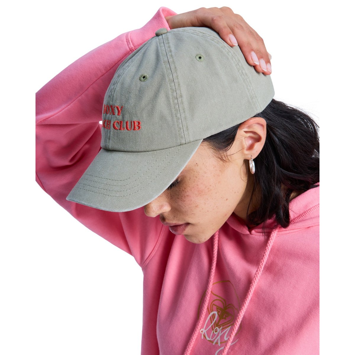 Casquette strapback TOADSTOOL. vert oil green, ROXY