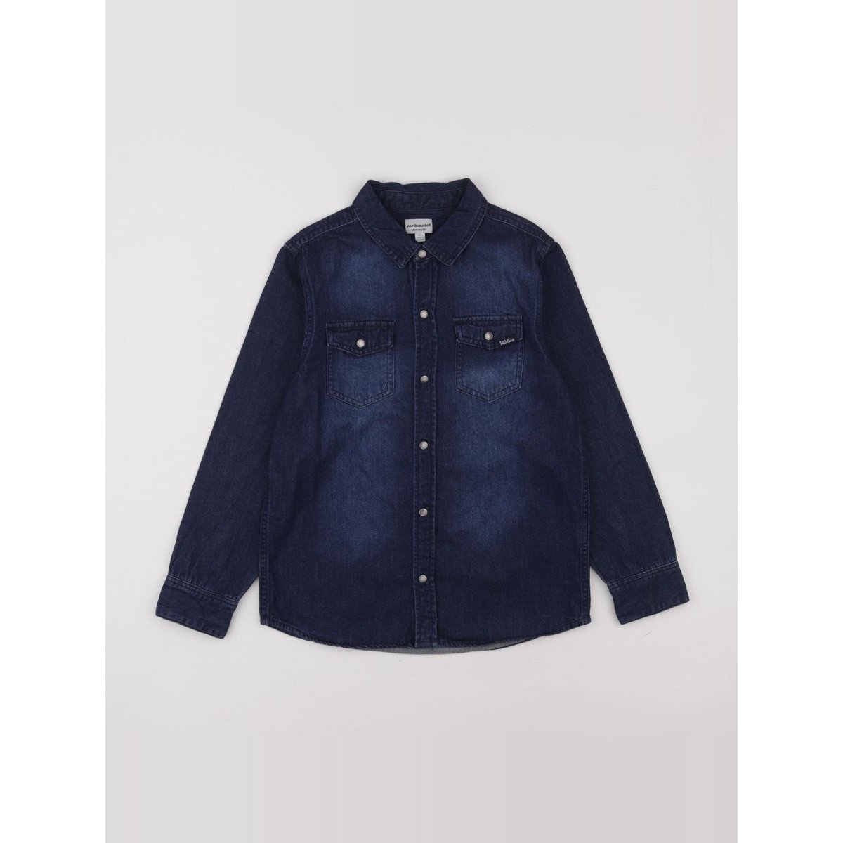 Chemise - Très bon état bleu, VERTBAUDET