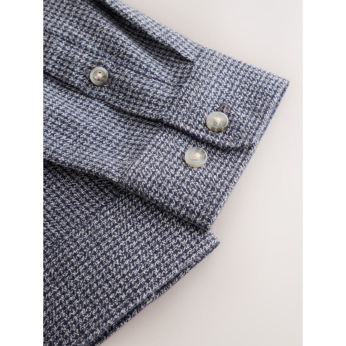 Chemise texturée à manches longues micro-vérin gris anthracite, NEXT