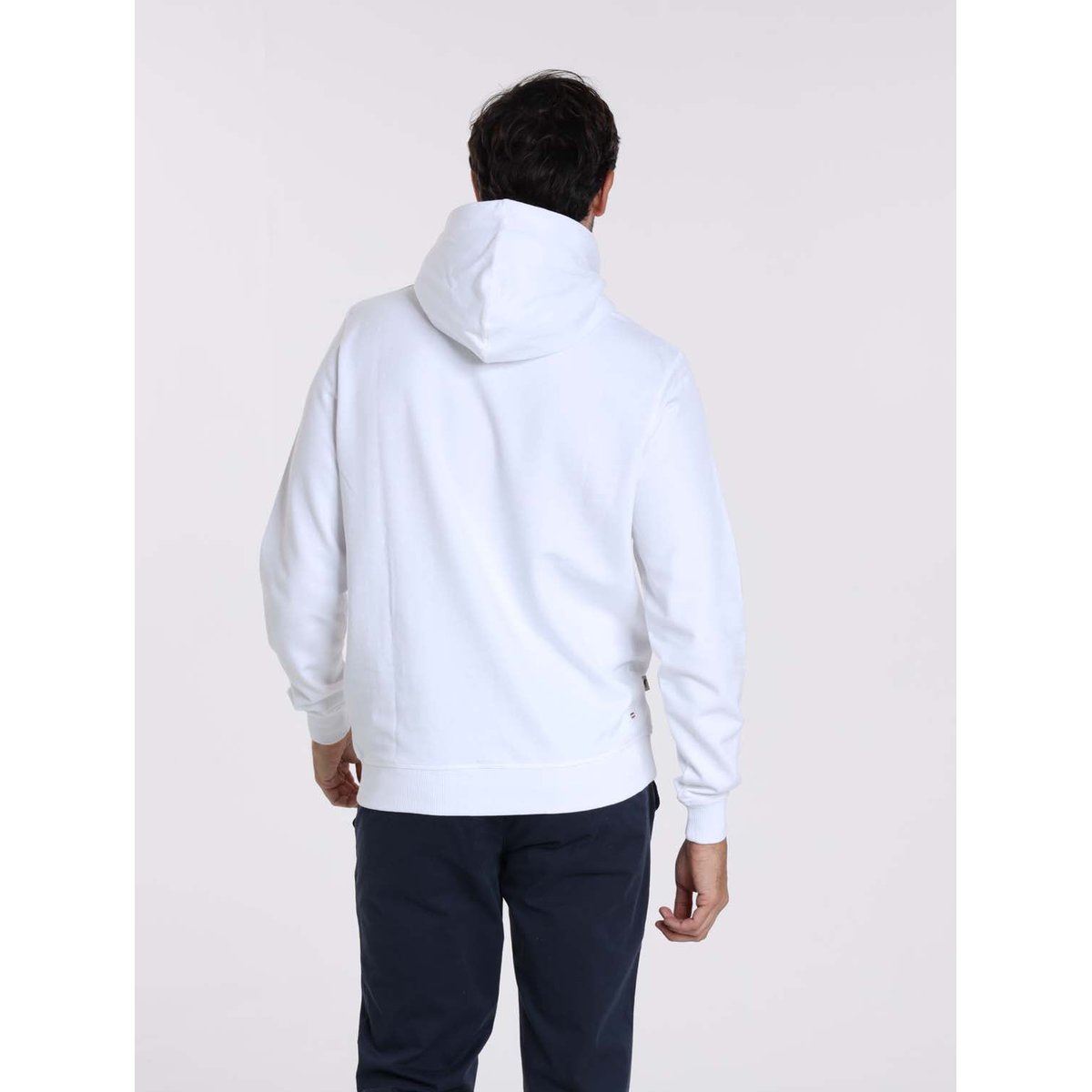 Sweat manches longues coton SALOU blanc, GENTLEMAN FARMER