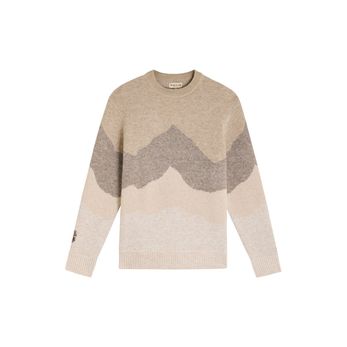 Pull LEGER MOUNTAIN marron, PULLIN