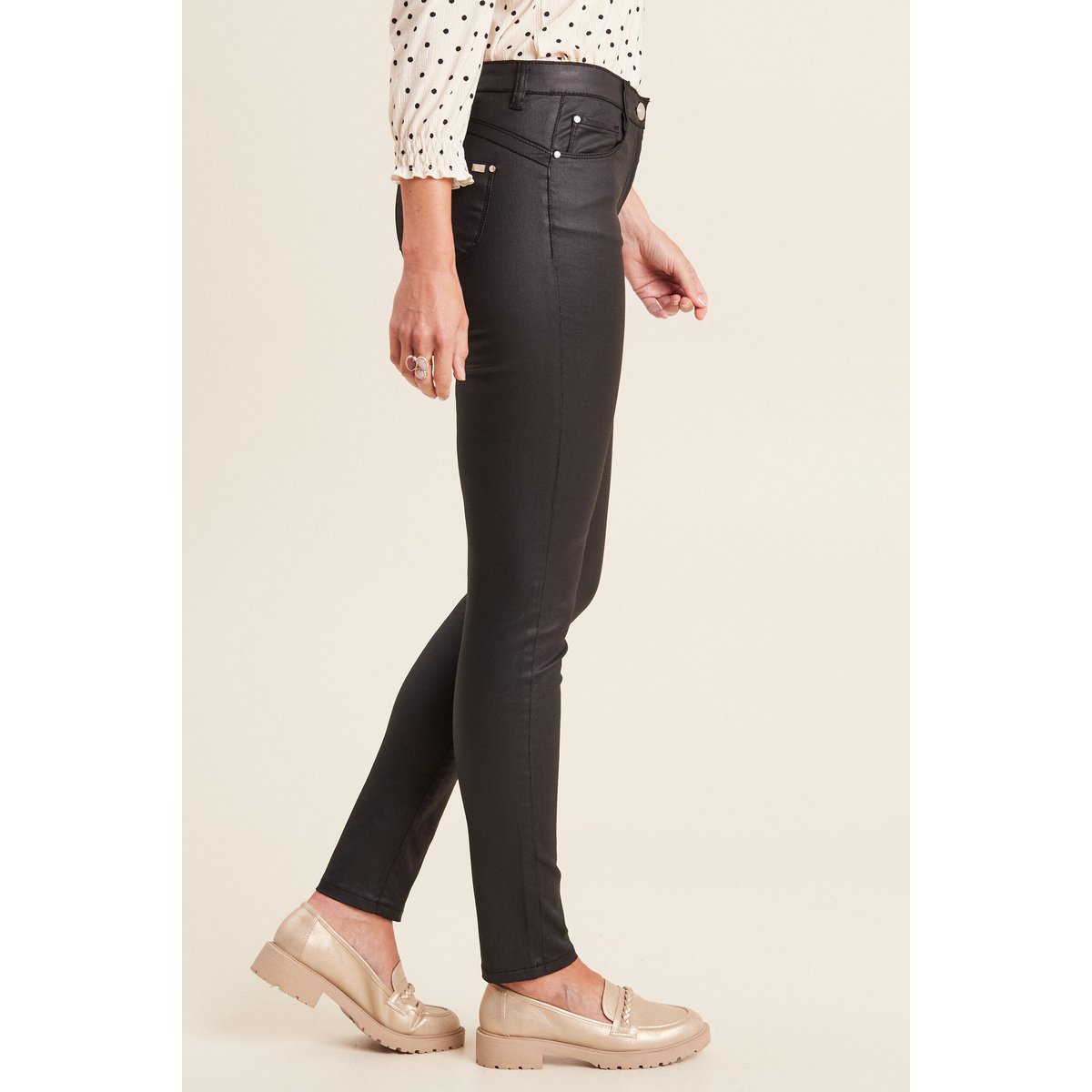 Pantalon magique ajusté noir, BREAL