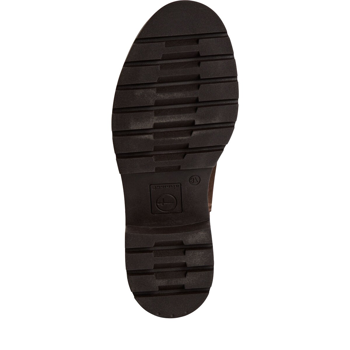 Suede Chelsea Boots dark brown, TAMARIS