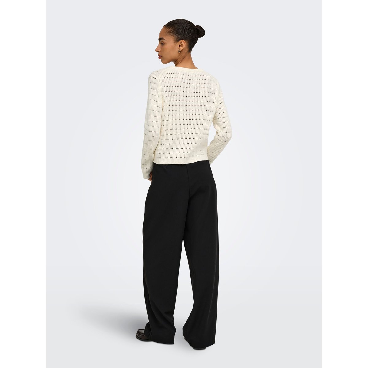 Pull En Maille cloud dancer, ONLY