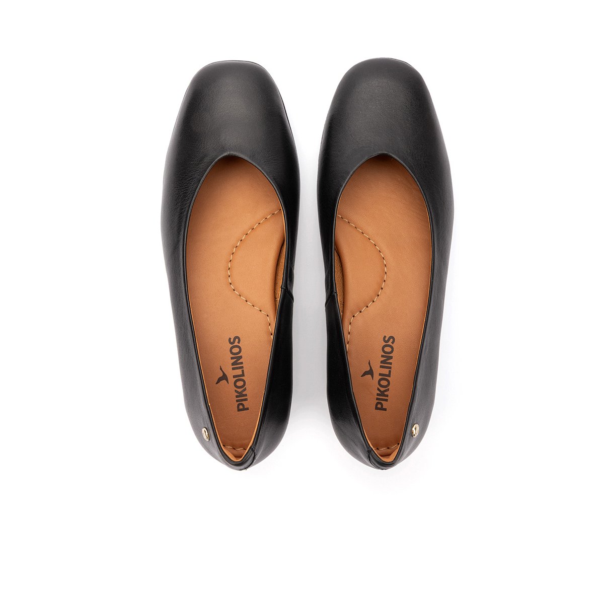 Chaussures à talon cuir Ubeda forme large black, PIKOLINOS