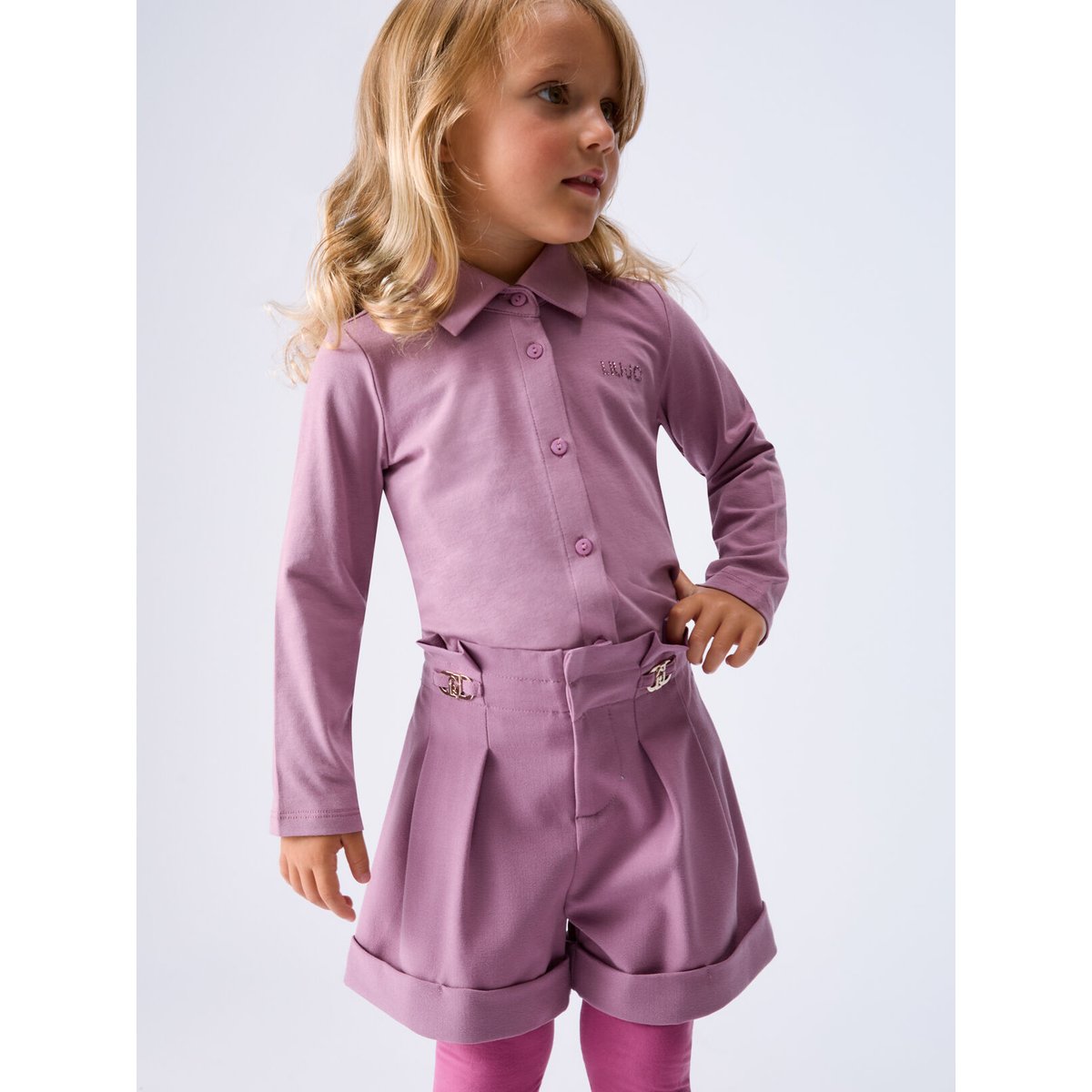 Chemise en jersey orchidée, LIU JO