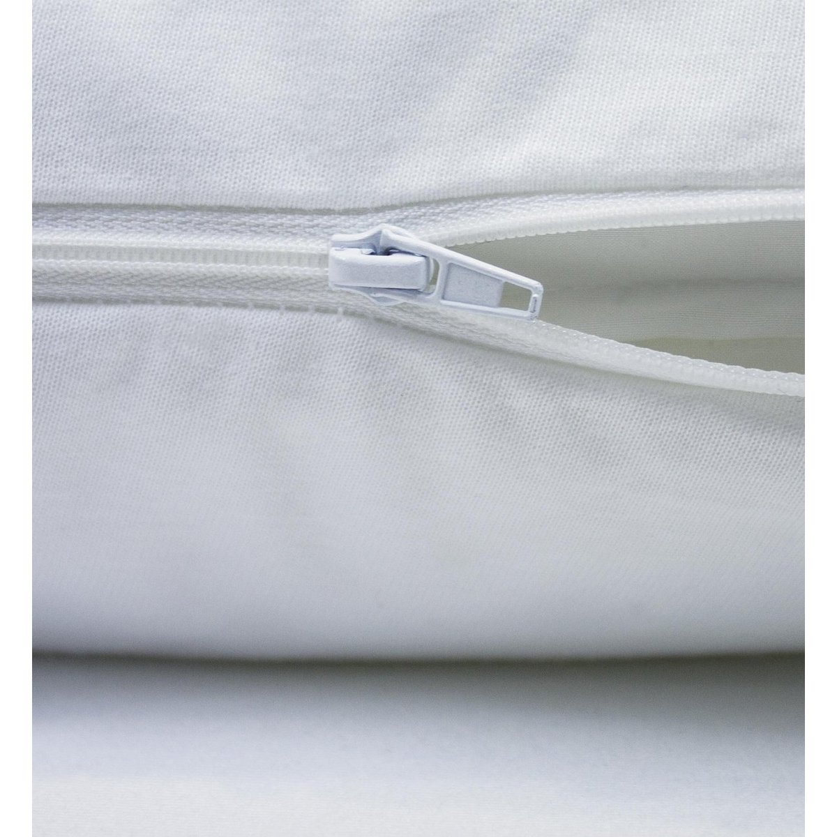 Protège traversin Imperméable enveloppe JERSEY COTON BIO blanc, KADOLIS